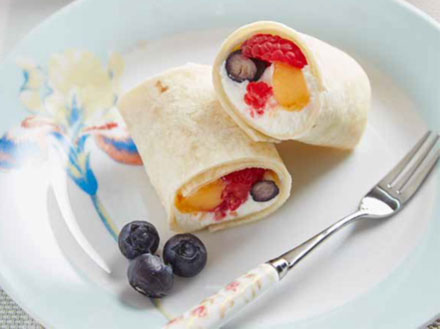 Fruit and Ricotta Roll