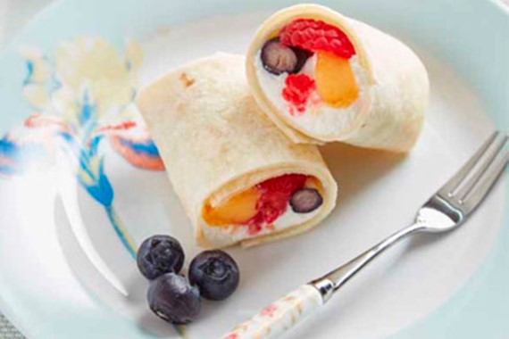 Fruit and Ricotta Roll