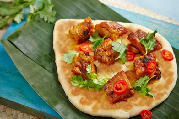 Chicken Satay with peanut butter sauce