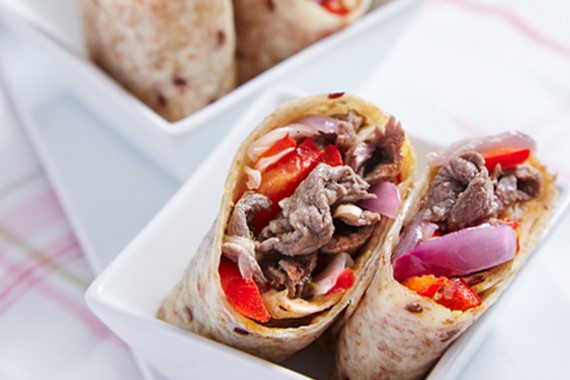 Spicy Beef Wrap