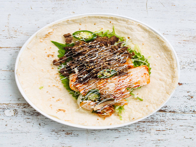 Beef Bulgogi & Kimichi Wrap