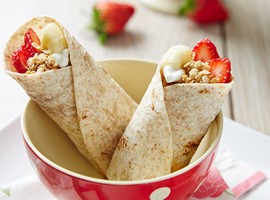 Muesli Yoghurt Wrap