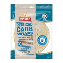 Mission Reduced Carb Wraps 8” 6ct
