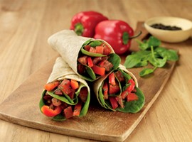 Garden Vegetable Wrap