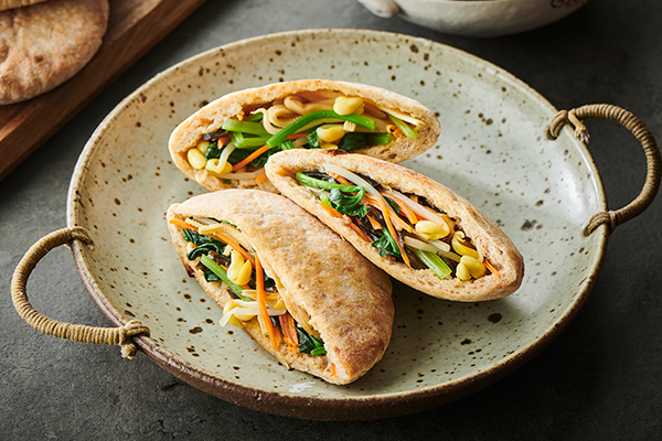 Mixed Vegetable Pita