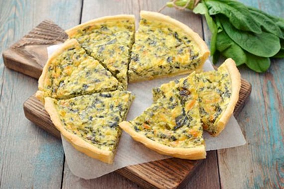 Spinach Quiche