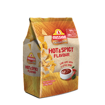 Mission Hot & Spicy Flavoured Tortilla Chips 170g