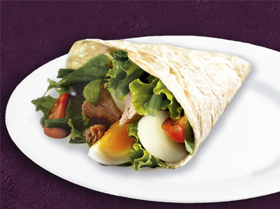Salad Niçoise Wrap