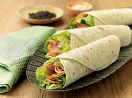 Smoked Turkey Bacon Wrap