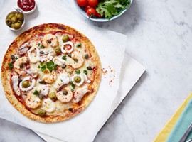 Seafood Pizza