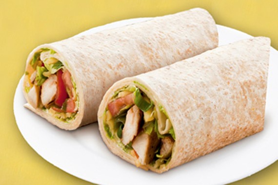 Chicken Teriyaki & Salad Wraps