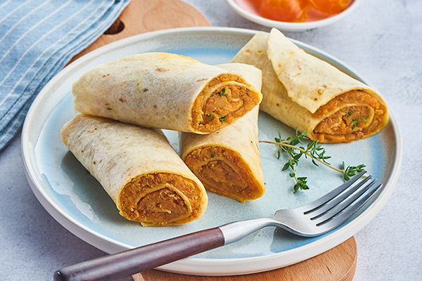 Vegetarian Crab Meat Roll