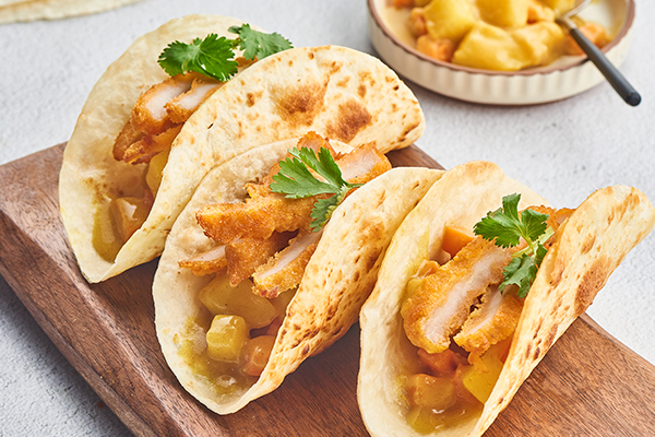 Curry Pork Chop Taco