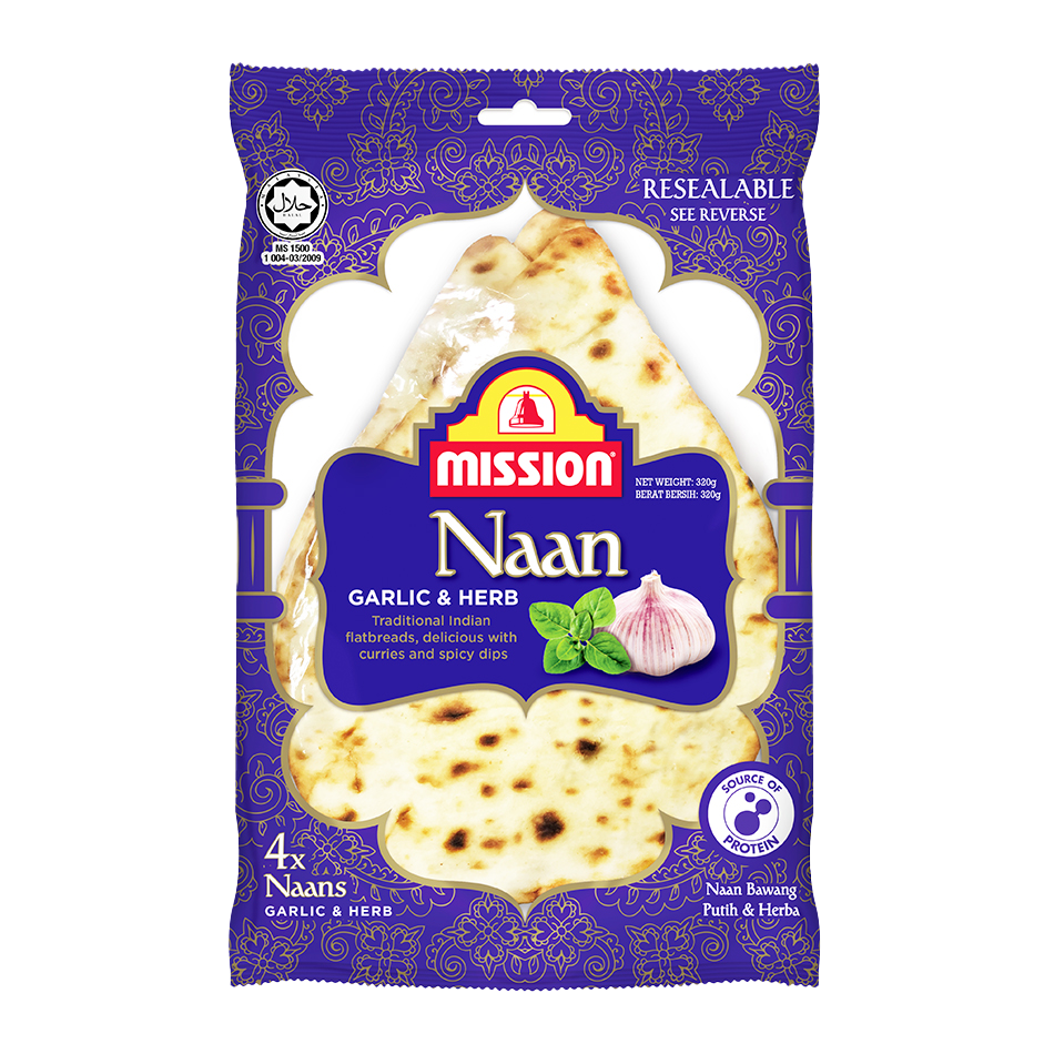 Garlic & Herb Naan