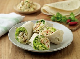 Cilantro Potato Salad Wrap