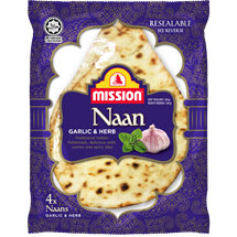 Mission Garlic & Herb Naan