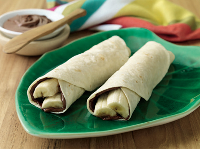 Nutella and Banana Wrap