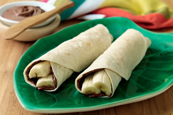 Nutella and Banana Wrap