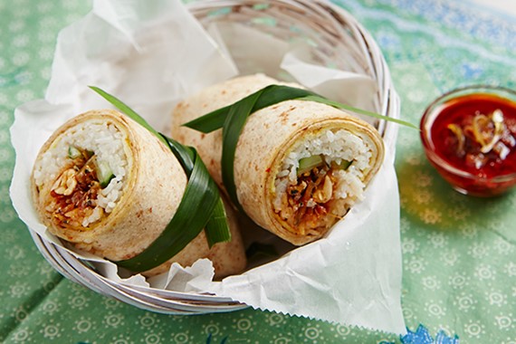 Nasi Leamk Wrap