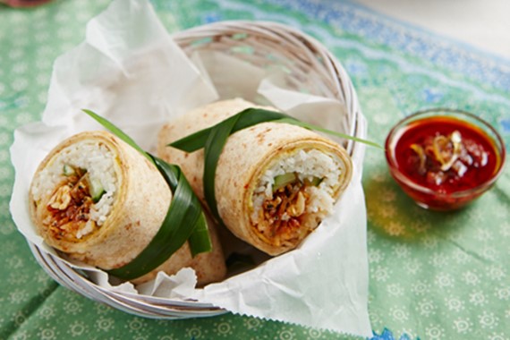 Nasi Lemak Wrap