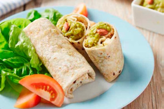 Healthy Green Sambal Roll